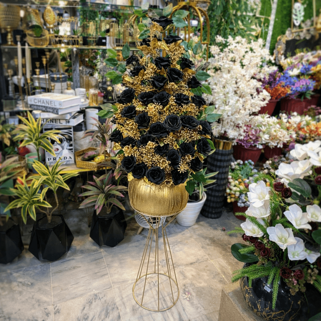 Royal Bloom Bowl with stand