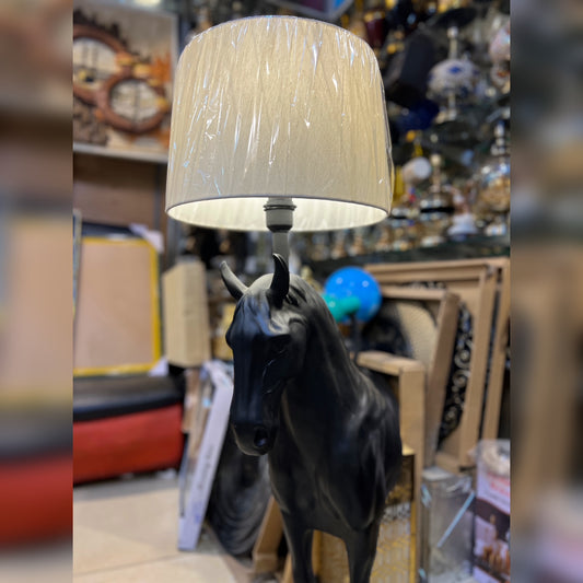Premium Horse Body Lamp with Shade | 3.5 ft Tall Decorative Floor Lamp