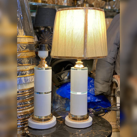 18 Inch Table Lamp with Shade – Modern Bedside & Living Room Lighting
